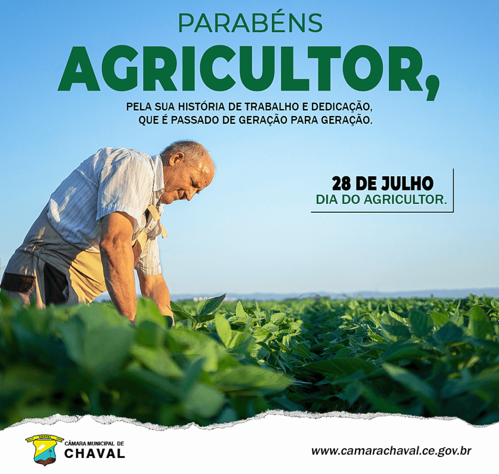 De Julho Dia Do Agricultor C Mara Municipal De Chaval